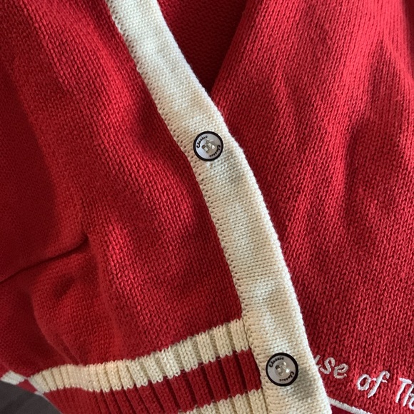 Because Of Them We Can Tuskegee Letterman Sweater Varsity Style Cardigan - Picture 15 of 16